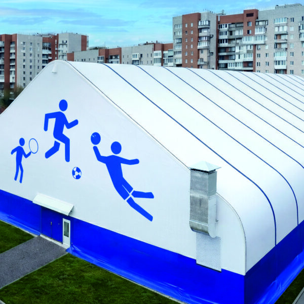 брендирование ангаров